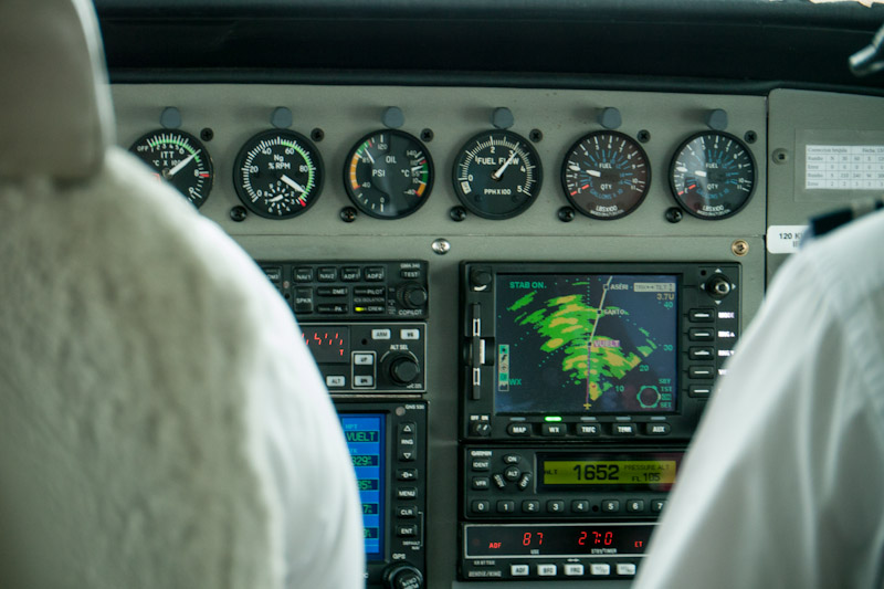 Instruments and gauges in the plane