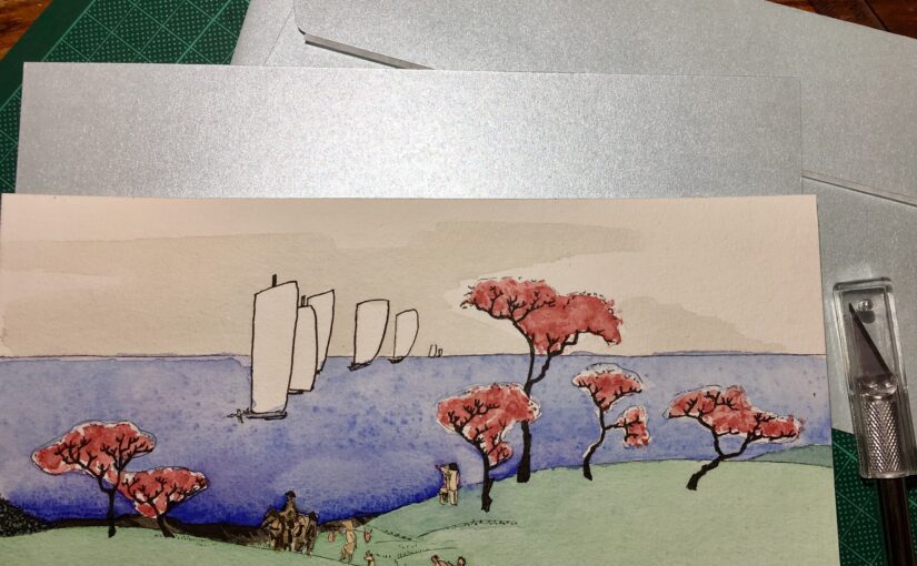 Hiroshige’s ‘Cherry trees at Goten-Yama’
