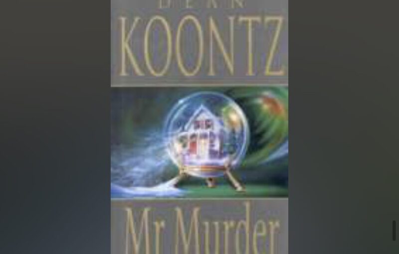 Book: “Mr Murder” by Dean Koontz